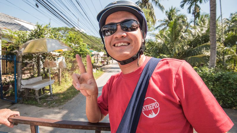 A local leader in the Mekong Delta, Vietnam
