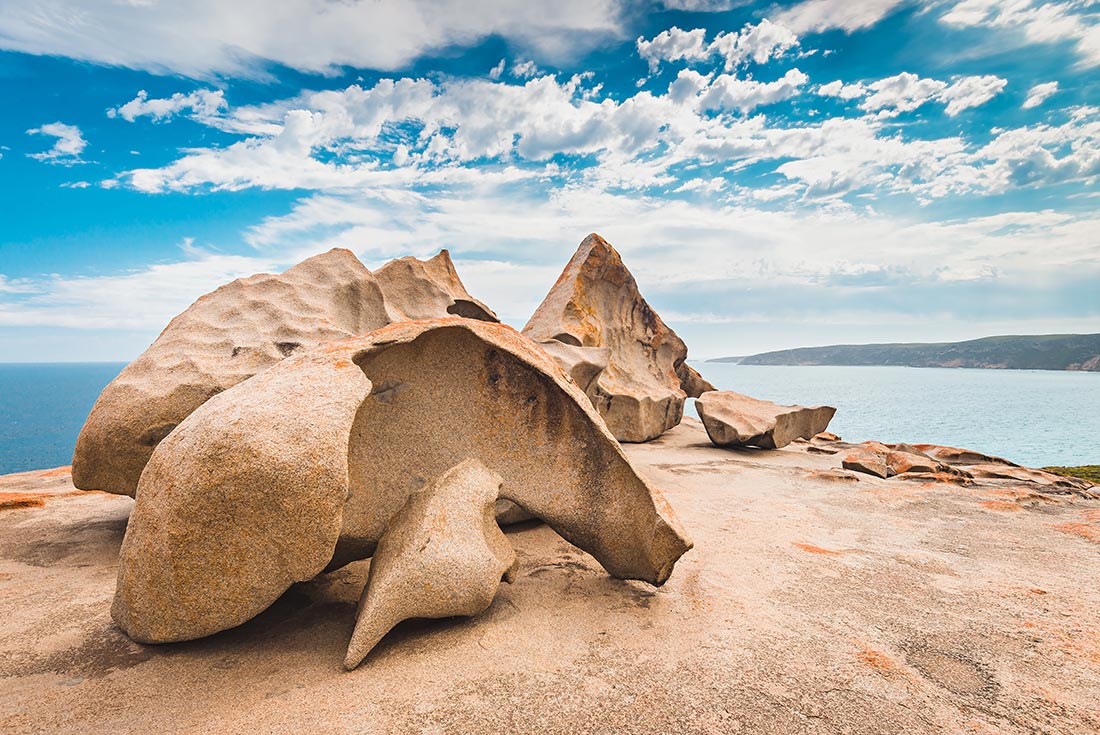 Iconic Remarkable Rocks  on Kangaroo Island, South Australia