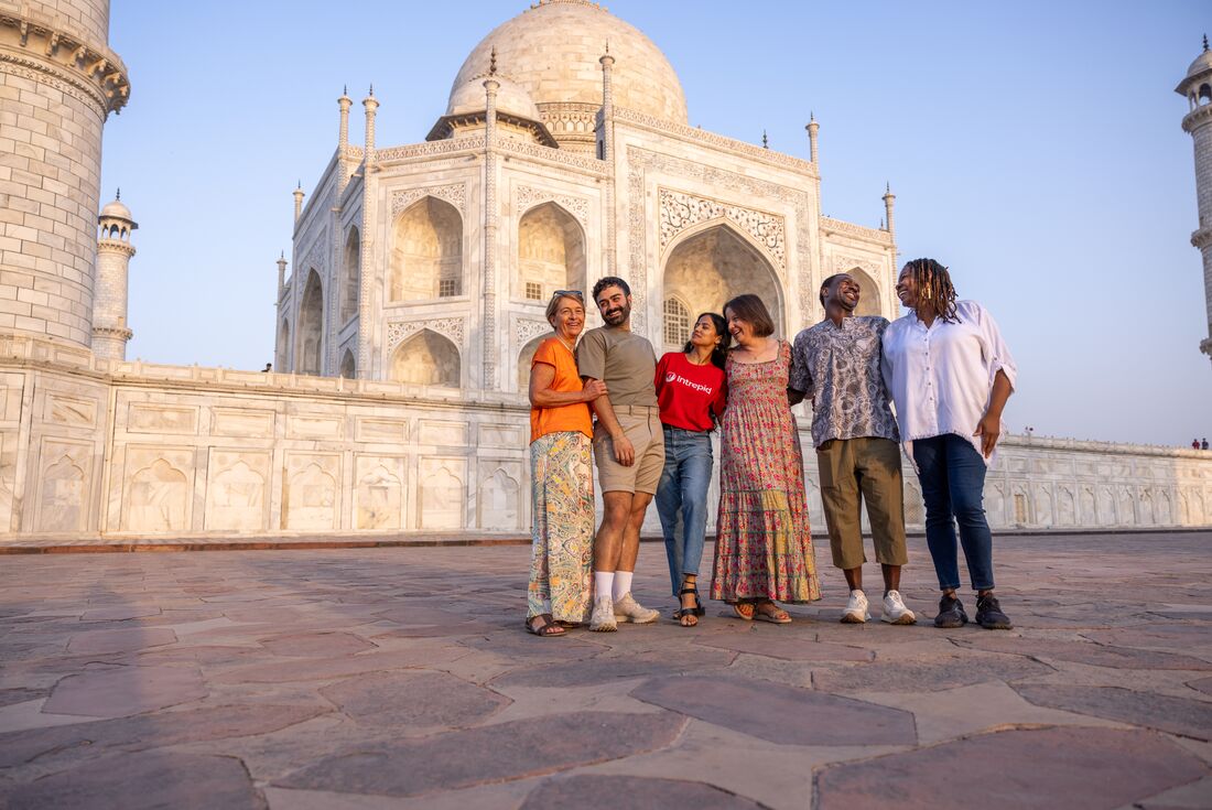 Experience the majesty of the Taj Mahal on your Intrepid Indian adventure