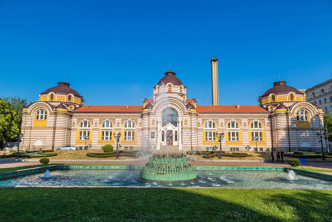 Central Public Bath house of Sofia Bulgaria 