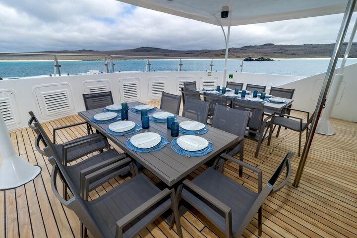 Dining area of Grand Queen Beatriz