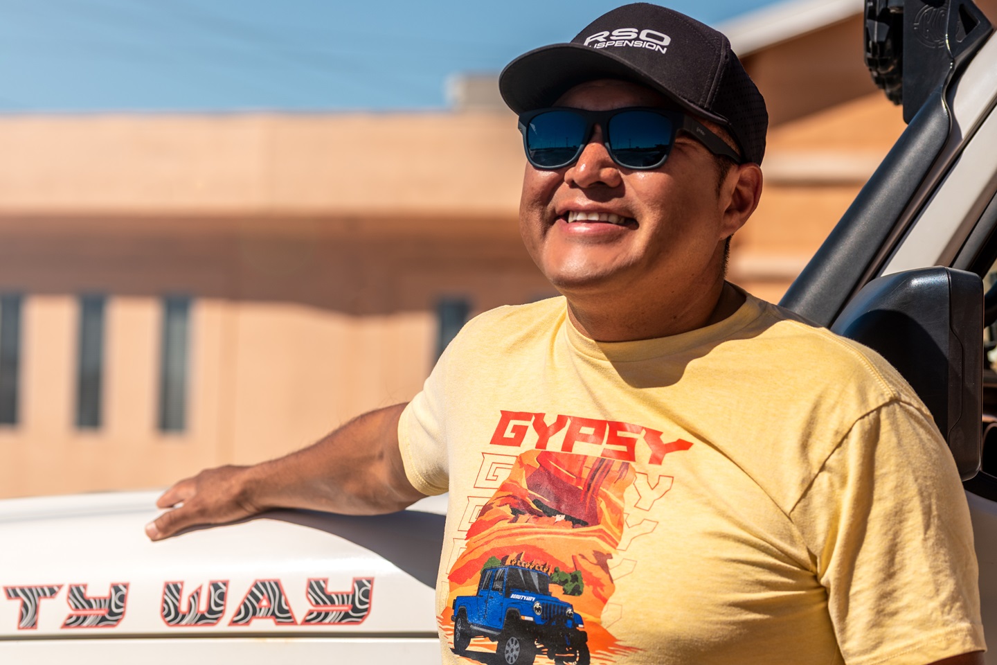 A Navajo guide in Arizona