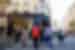 Intrepid group with leader talking to traveller exploring the streets of Marais in Paris, France