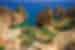 Stone pillars and cliffside paths to Algarve gorgeous beaches on the Portuguese coast