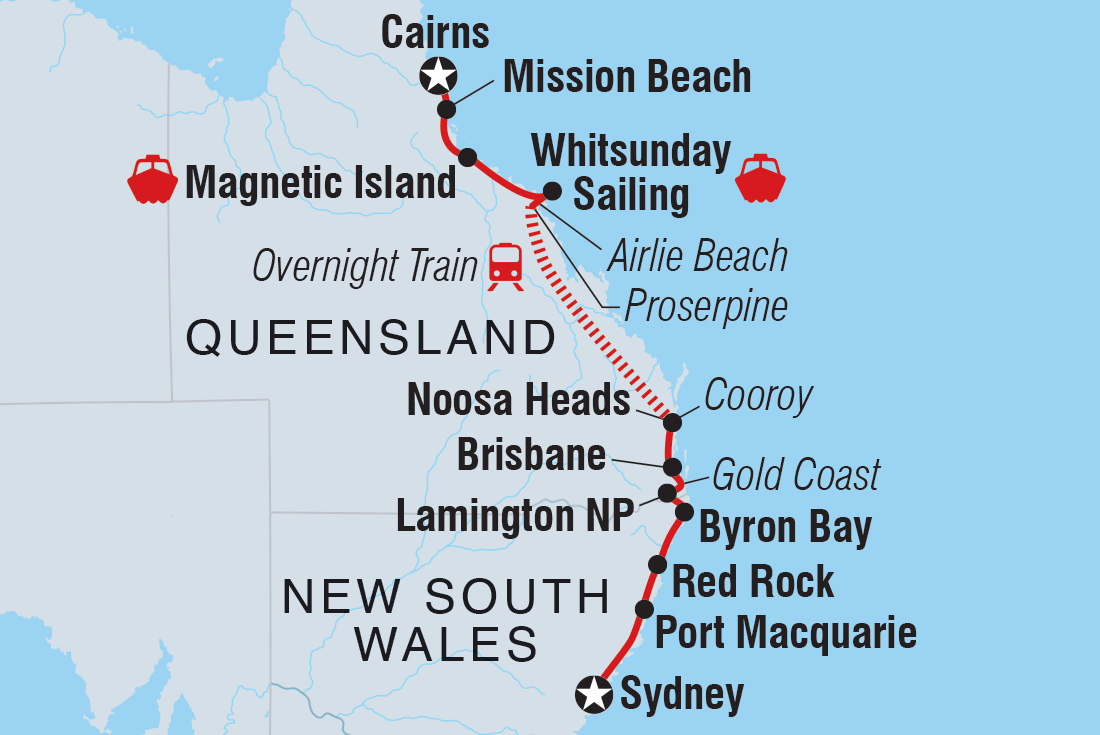 Map of 18 To 35S Real Australia including Australia