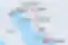 Map of Dubrovnik To Venice including Croatia, Italy and Slovenia