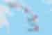 Map of 18 To 35S One Week In The Greek Islands including Greece