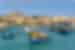 Colorful fishing boats on the Marsaxlokk Harbor, Malta