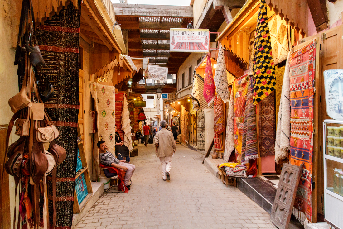 MOROCCO FEZ market street