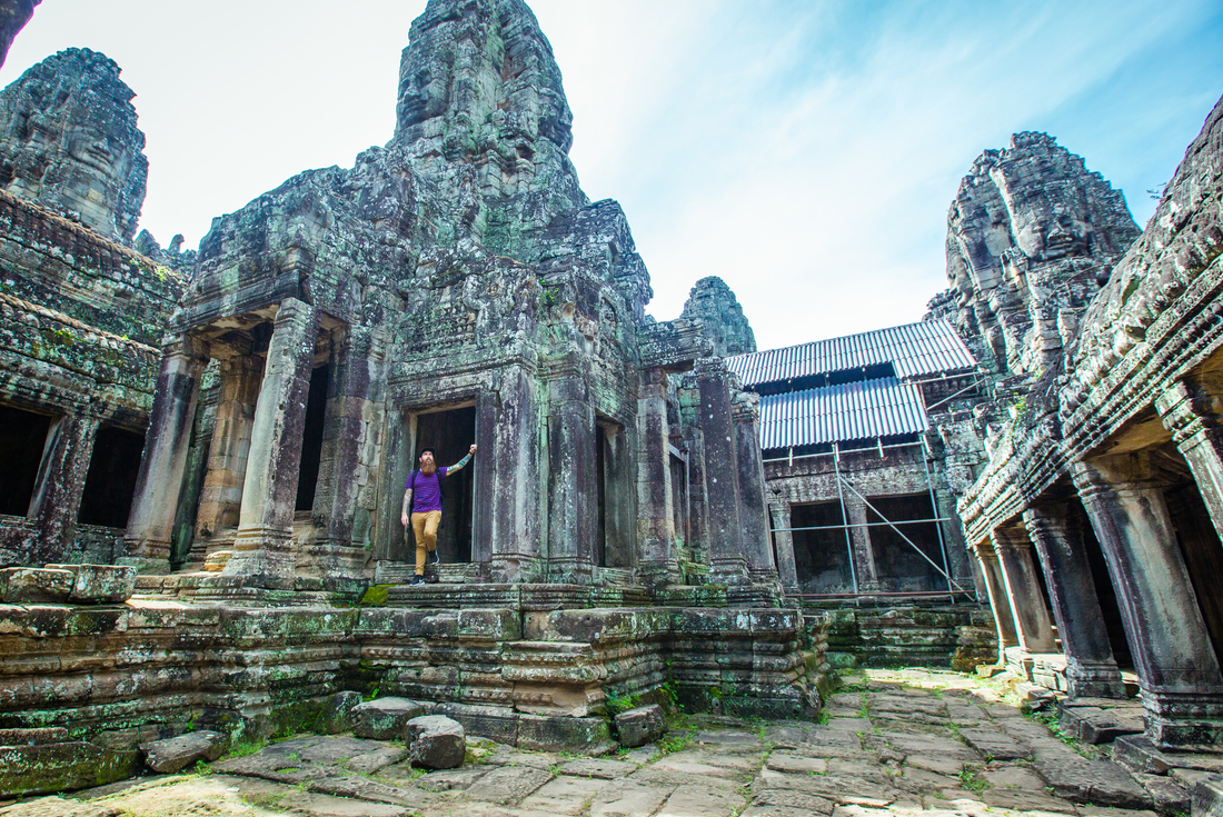 Ankgor Thom in Cambodia