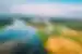 The sprawling green deltas of the Zambezi River
