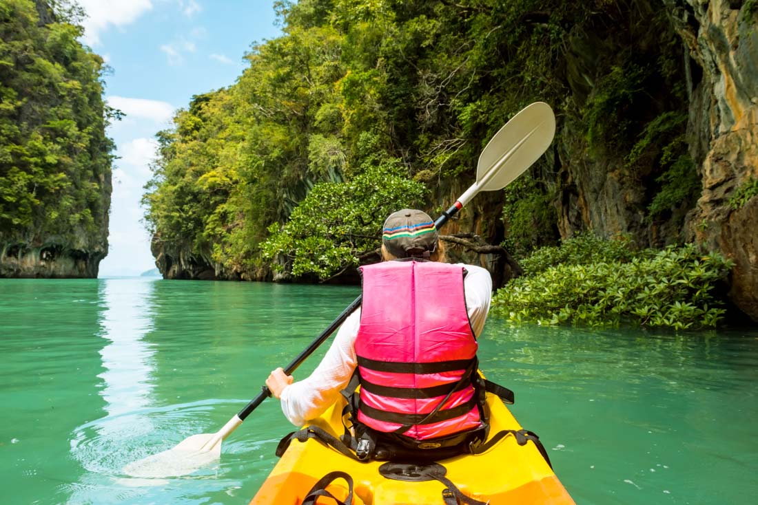Koh Hong Island Kayaking, Thailand
